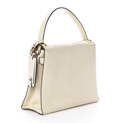 Valentino Garavani Vitello Medium My Rockstud Frame Bag Light Ivory 3 of 15