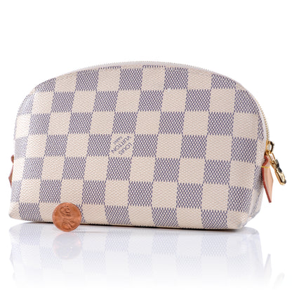 Louis Vuitton Damier Azur Cosmetic Pouch 2 of 6