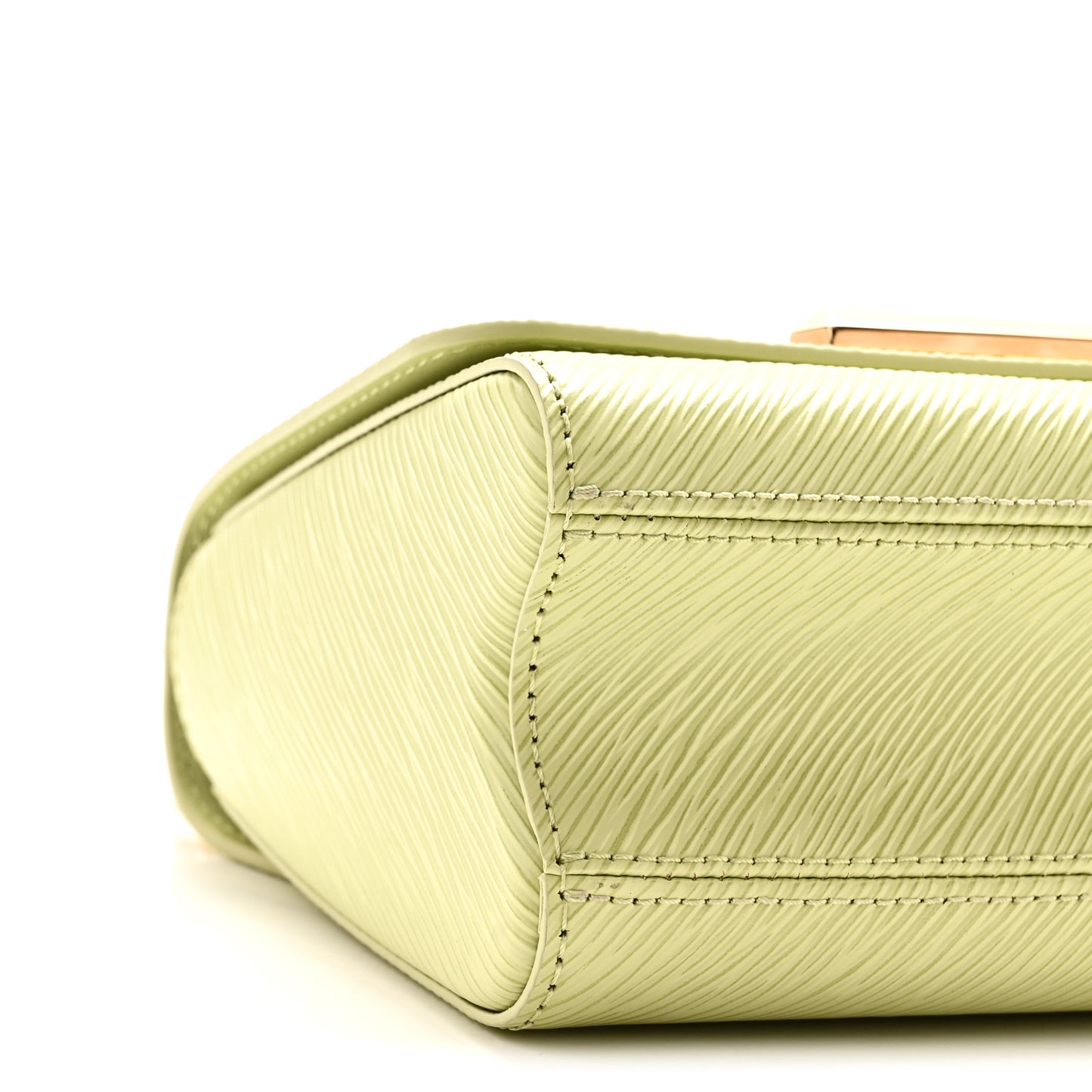 Epi Twist Braided Chain Shoulder Bag PM Vert Noto