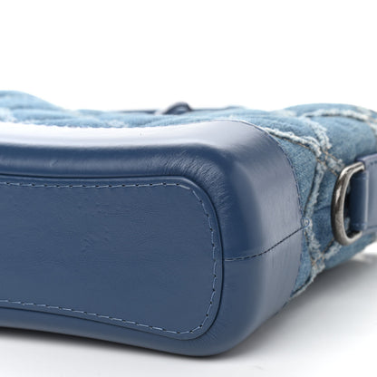 Chanel Denim Calfskin Small Gabrielle Hobo Blue 10 of 11