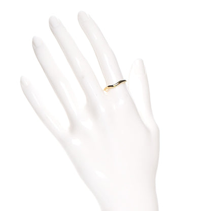 Tiffany 18K Yellow Gold Diamond Elsa Peretti Ring 6.5 2 of 6