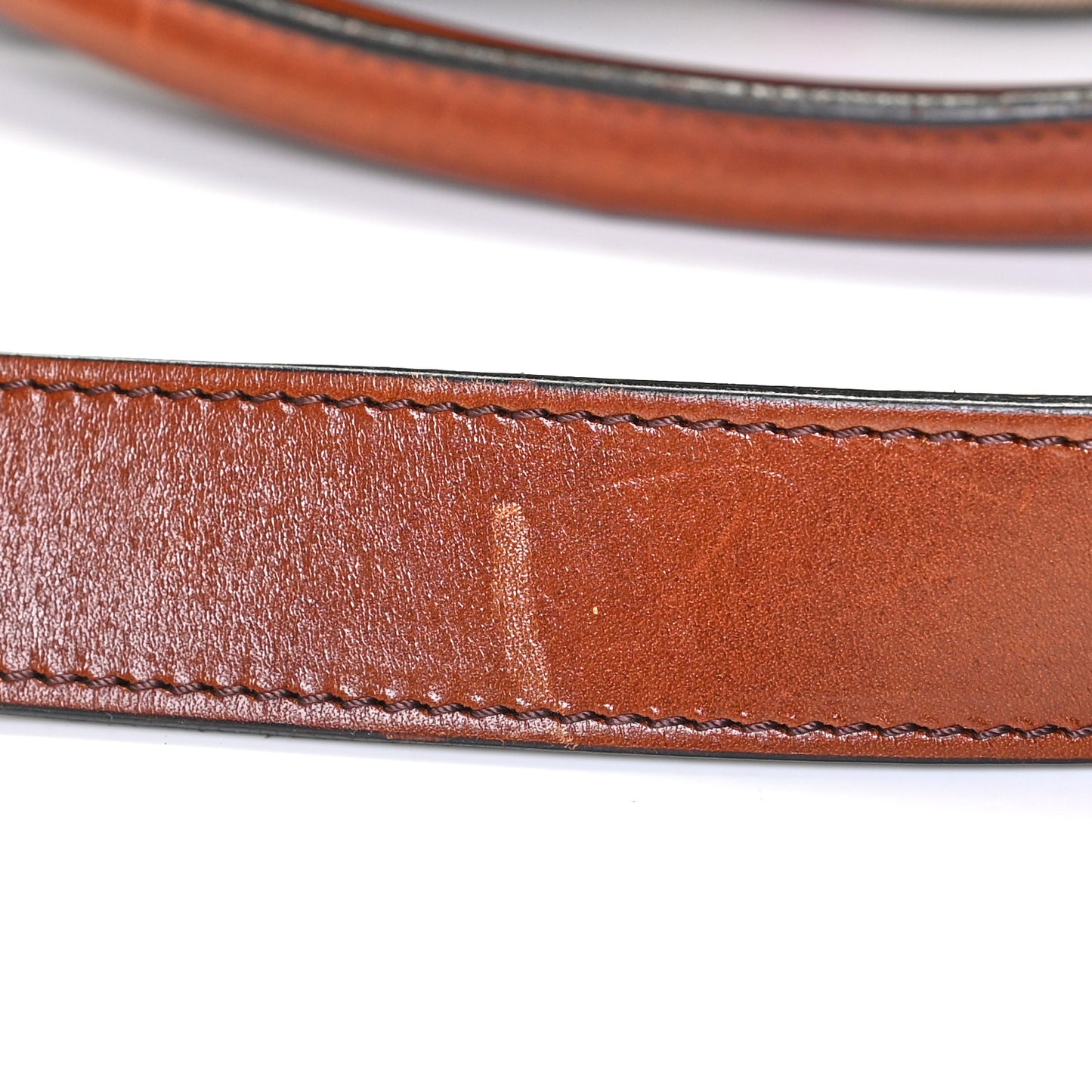 House Check Bridle Calfskin Medium Gosford Hobo Dark Tan