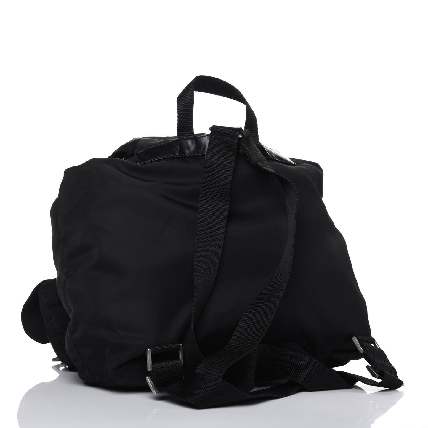 Nylon Vela Large Backpack Black
