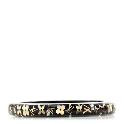 Louis Vuitton Resin Swarovski Small Inclusion Bracelet Black 1 of 4
