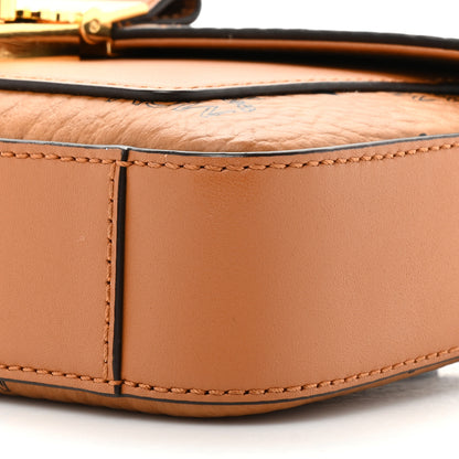 MCM Visetos Small Millie Crossbody Belt Bag Cognac 7 of 9