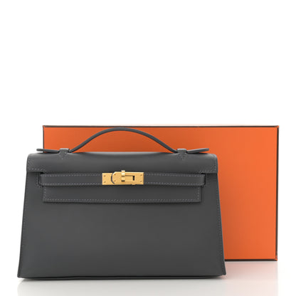 Hermes Swift Kelly Pochette Clutch Ardoise 11 of 11
