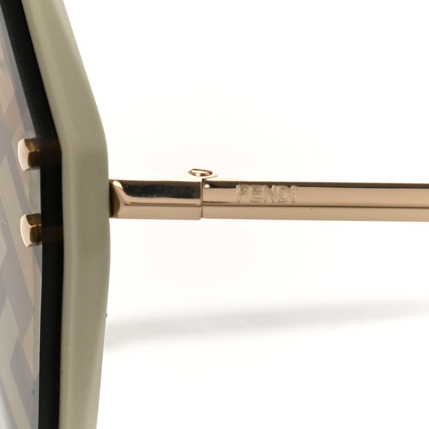 Fendi FF Fabulous Shield Sunglasses FF M0039/G/S White 7 of 7