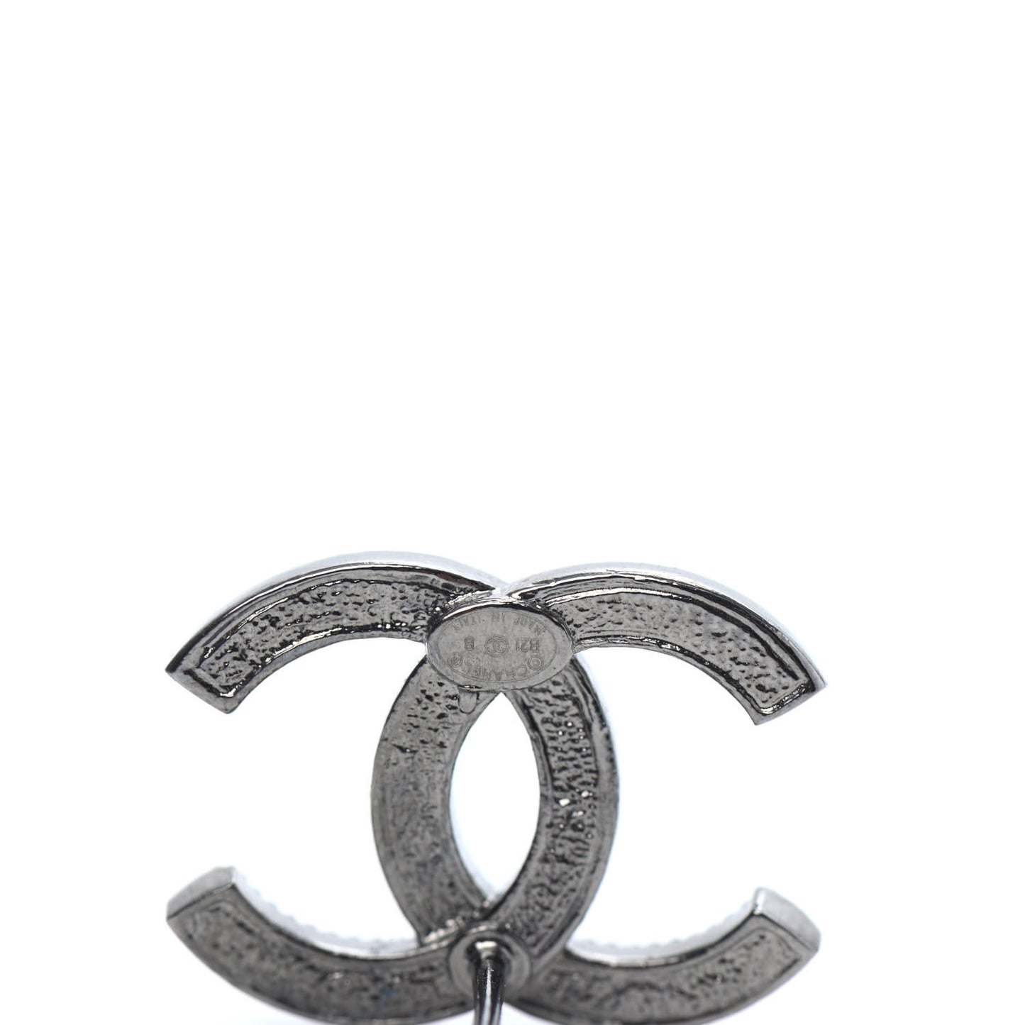 Ruthenium Crystal CC Earrings