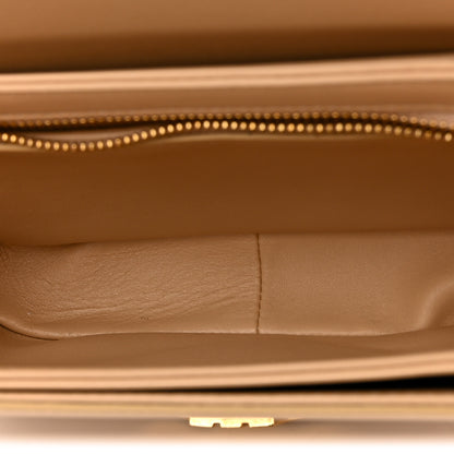 Celine Shiny Calfskin Teen Triomphe Nude 5 of 12