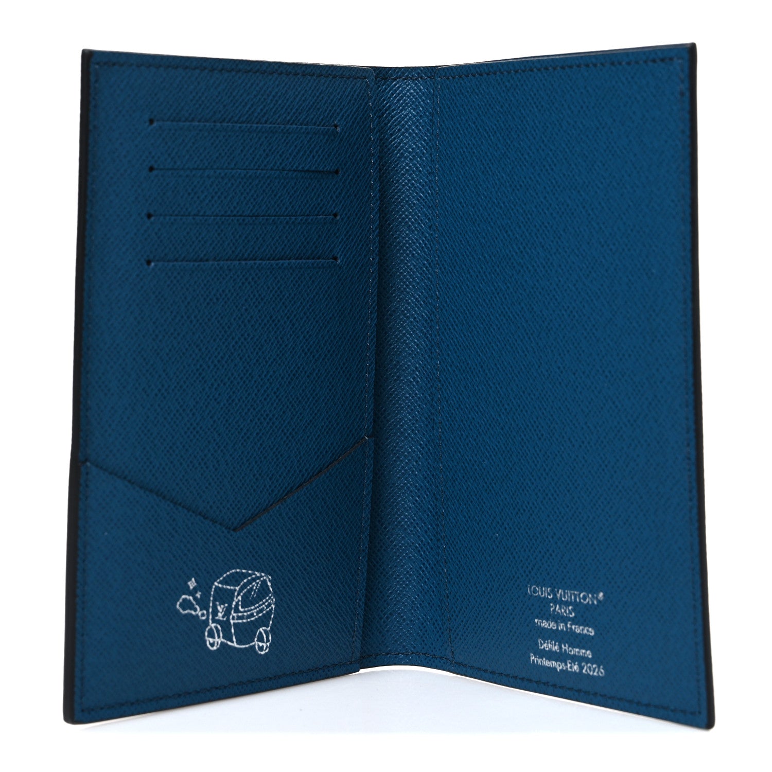 Louis Vuitton Monogram Pigment Pocket Organizer Blue 5 of 6