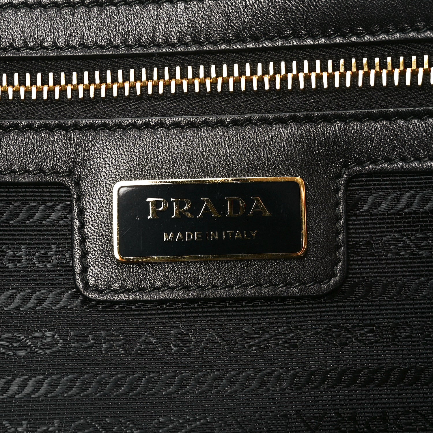 Prada Re-Nylon Saffiano Medium Re-Edition 1978 Two Handle Bag Black 6 of 9