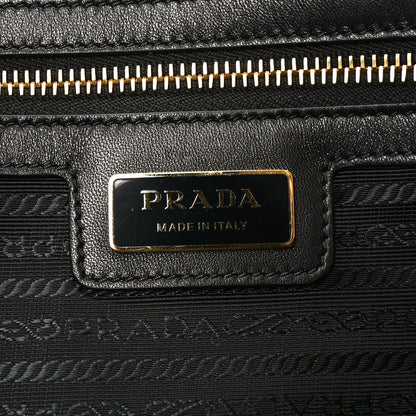 Prada Re-Nylon Saffiano Medium Re-Edition 1978 Two Handle Bag Black 6 of 9