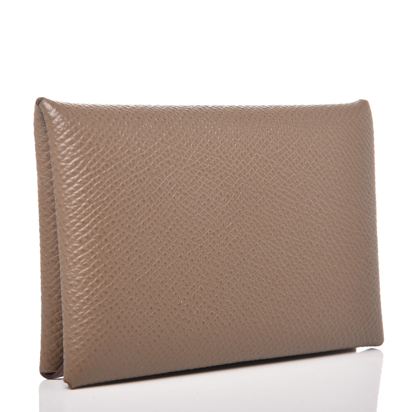 Epsom Calvi Card Case Etoupe