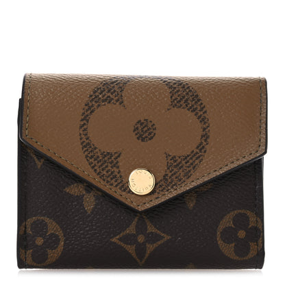 Louis Vuitton Reverse Monogram Giant Zoe Wallet 1 of 8