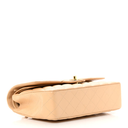 Chanel Caviar Quilted Medium Double Flap Beige 4 of 13