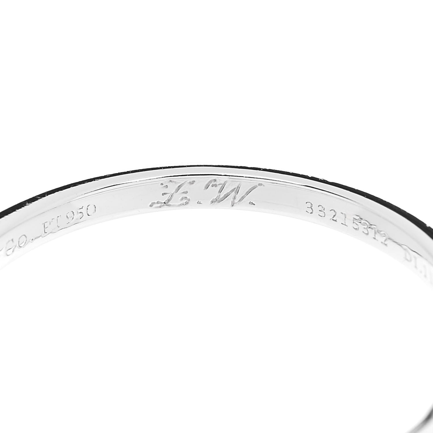 Tiffany Platinum Diamond 1.11ct Novo Princess-Cut Engagement Ring 56 7.5 6 of 7
