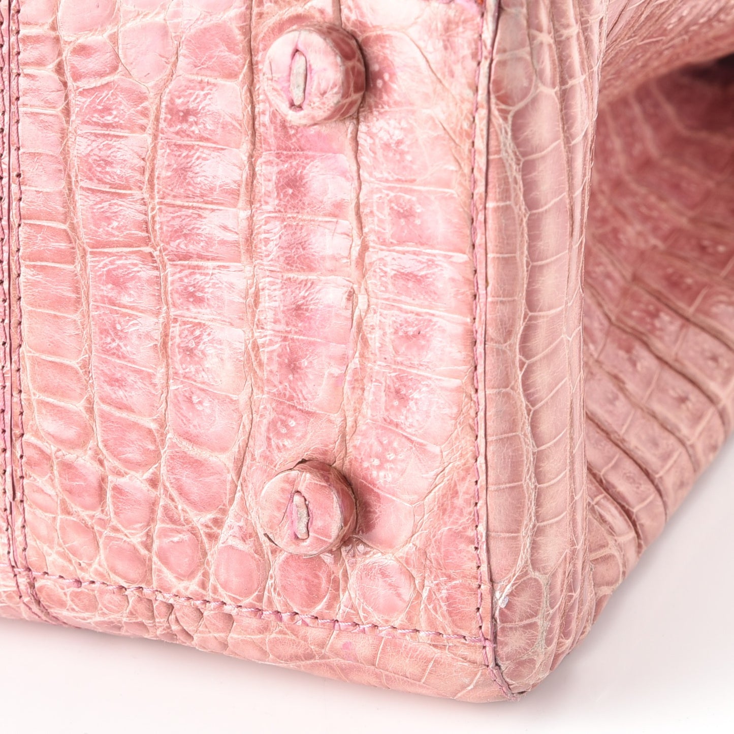 Crocodile Tote Pink