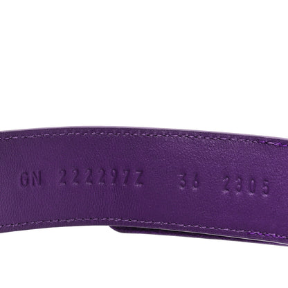 Hermes Suede Goatskin Womens Chypre Sandals 36 Marine Violet Majorette 8 of 9