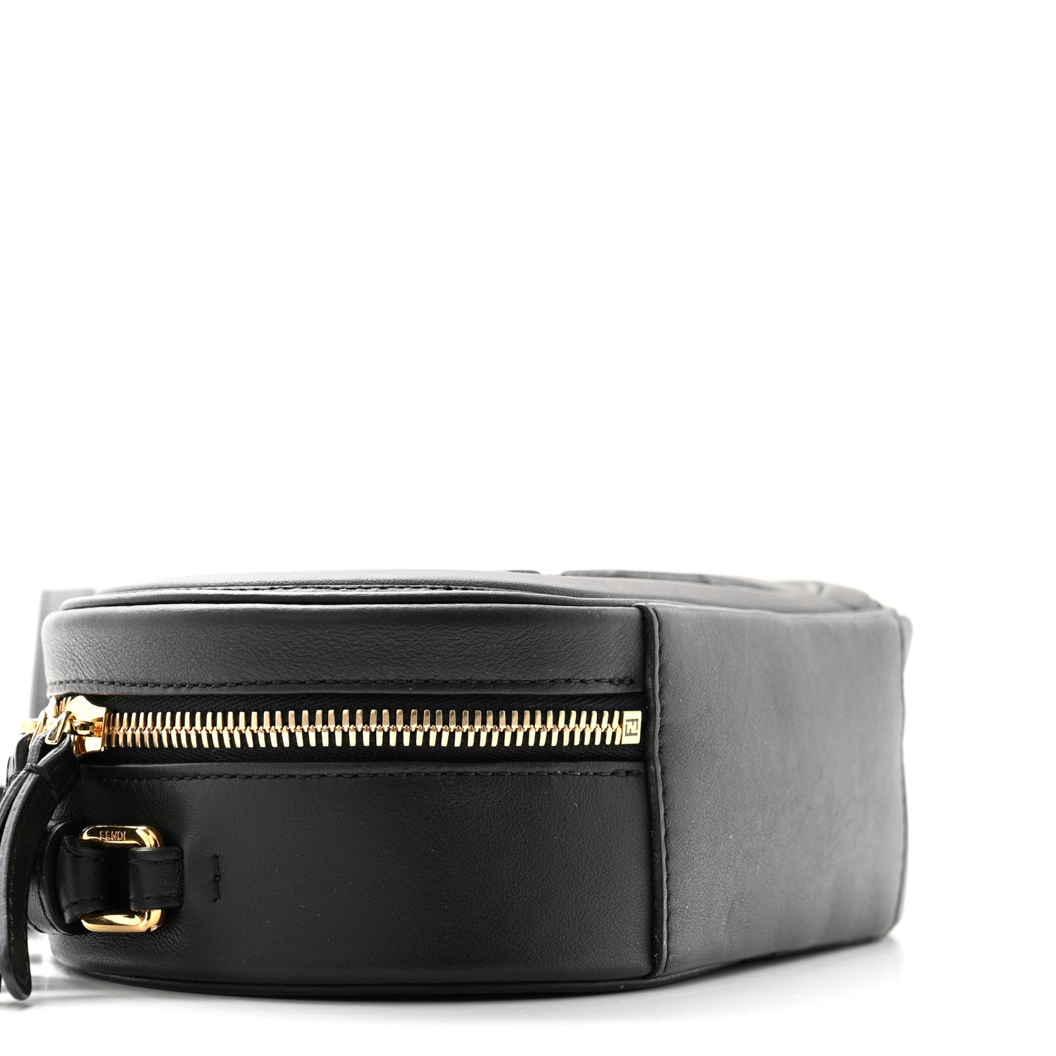 Fendi Vitello Grace Matte Mini O Lock Camera Case Black 9 of 11