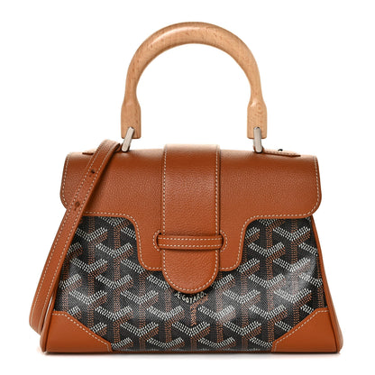 Goyard Goyardine Mini Saigon Black Gold 1 of 8