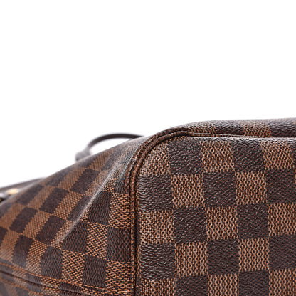 Louis Vuitton Damier Ebene Neo Neverfull MM Rose Ballerine 12 of 18