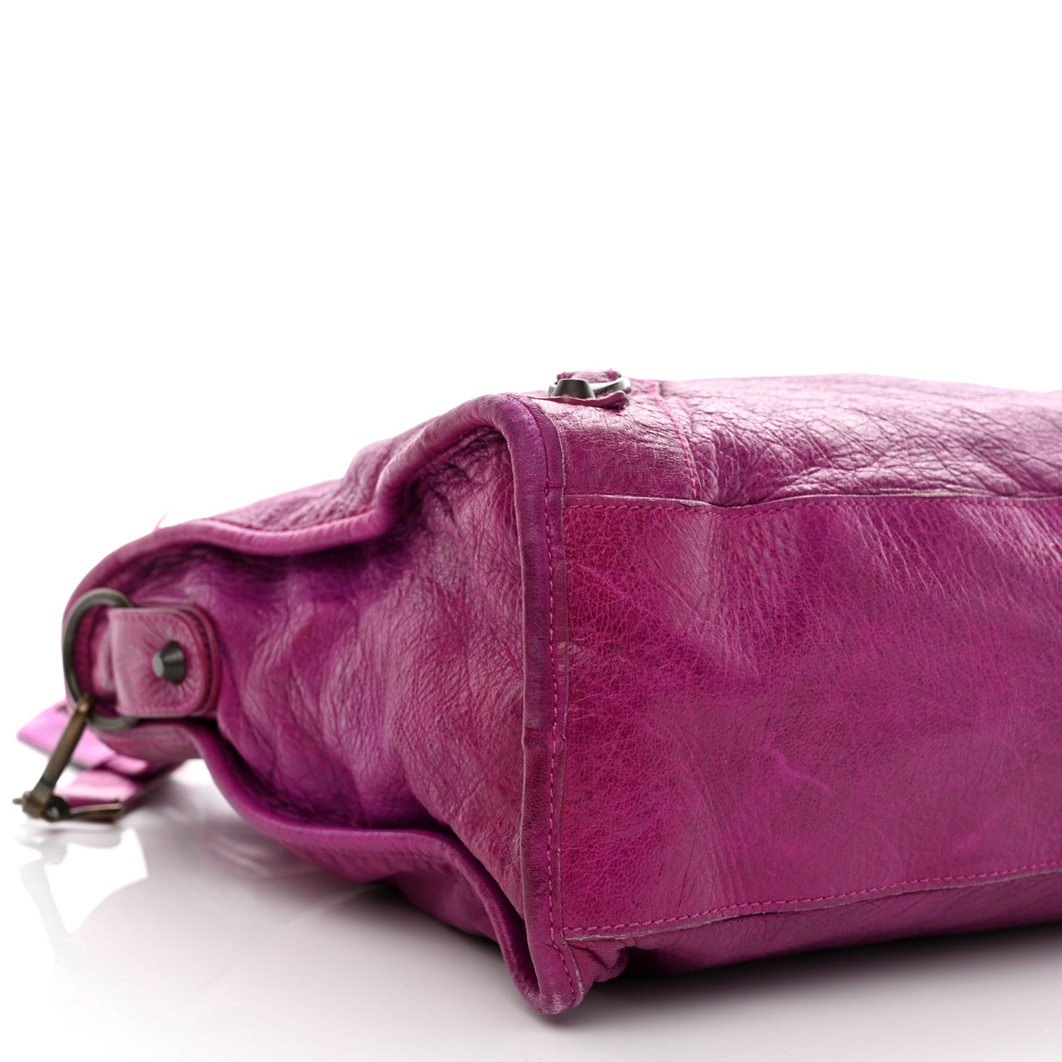 Louis Vuitton BALENCIAGA Agneau Classic Hardware City Magenta 9 of 14