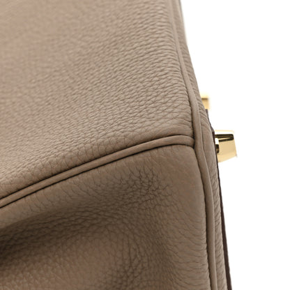 Hermes Togo Birkin 25 Etoupe 9 of 13