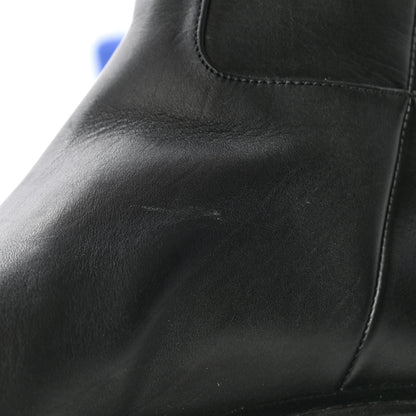 Chanel Calfskin CC Ankle Boots 37 Black 11 of 14