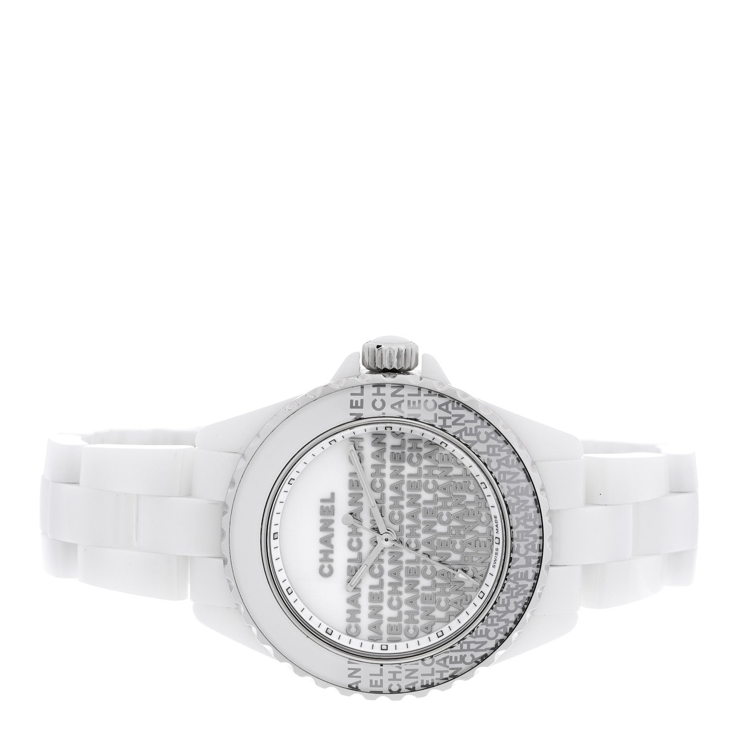 Chanel Stainless Steel Ceramic 33mm J12 Wanted de Chanel Limited Edition Quartz Watch White 2 of 5