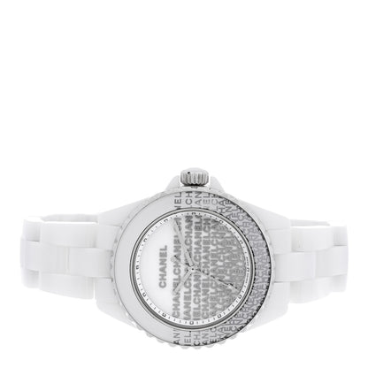 Chanel Stainless Steel Ceramic 33mm J12 Wanted de Chanel Limited Edition Quartz Watch White 2 of 5