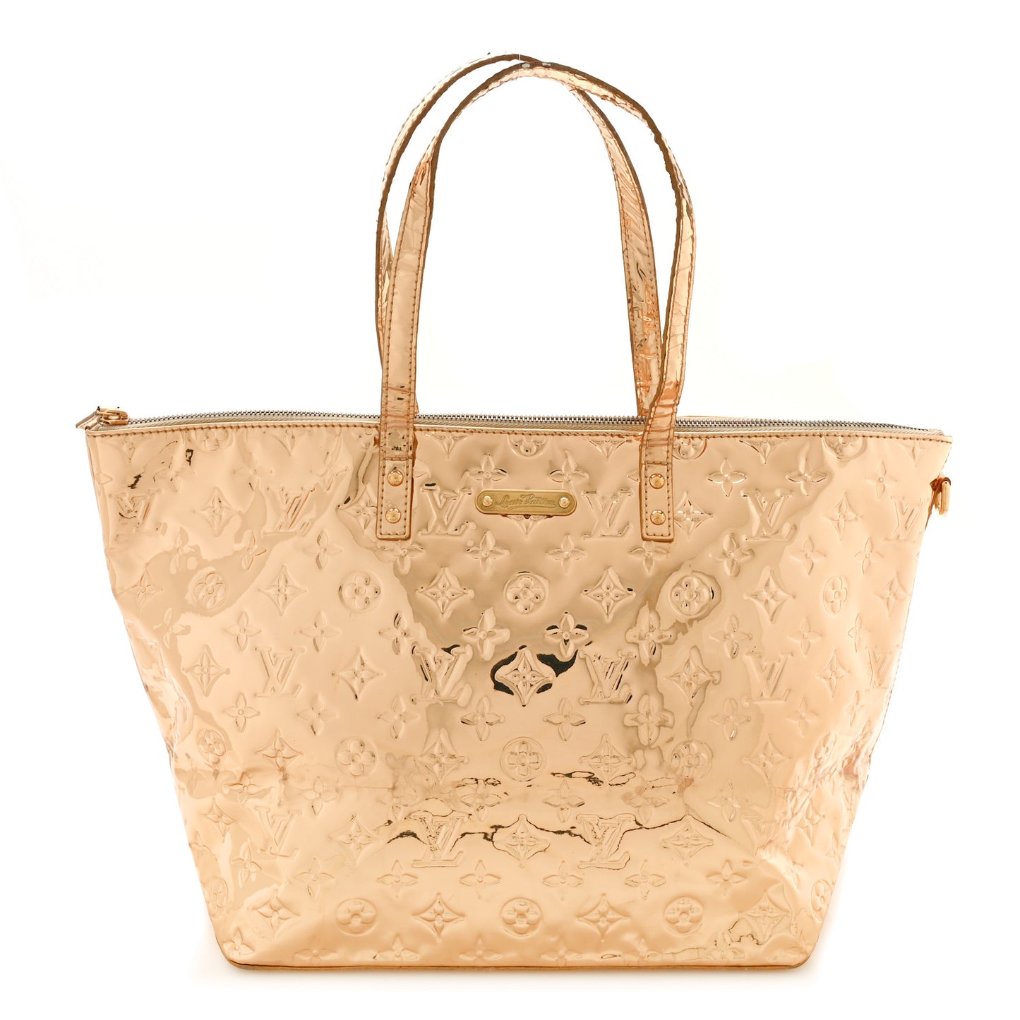 Monogram Miroir Bellevue PM Dore Gold