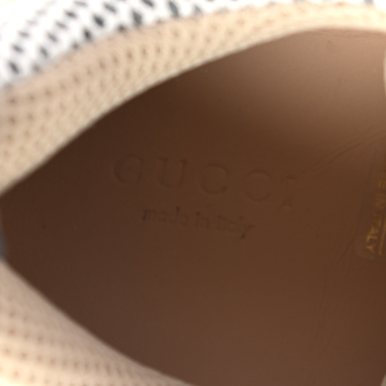 Gucci X SEGA Mesh Calfskin Suede Removable Crystals Womens Flashtrek Sneakers 36 Great White 6 of 14
