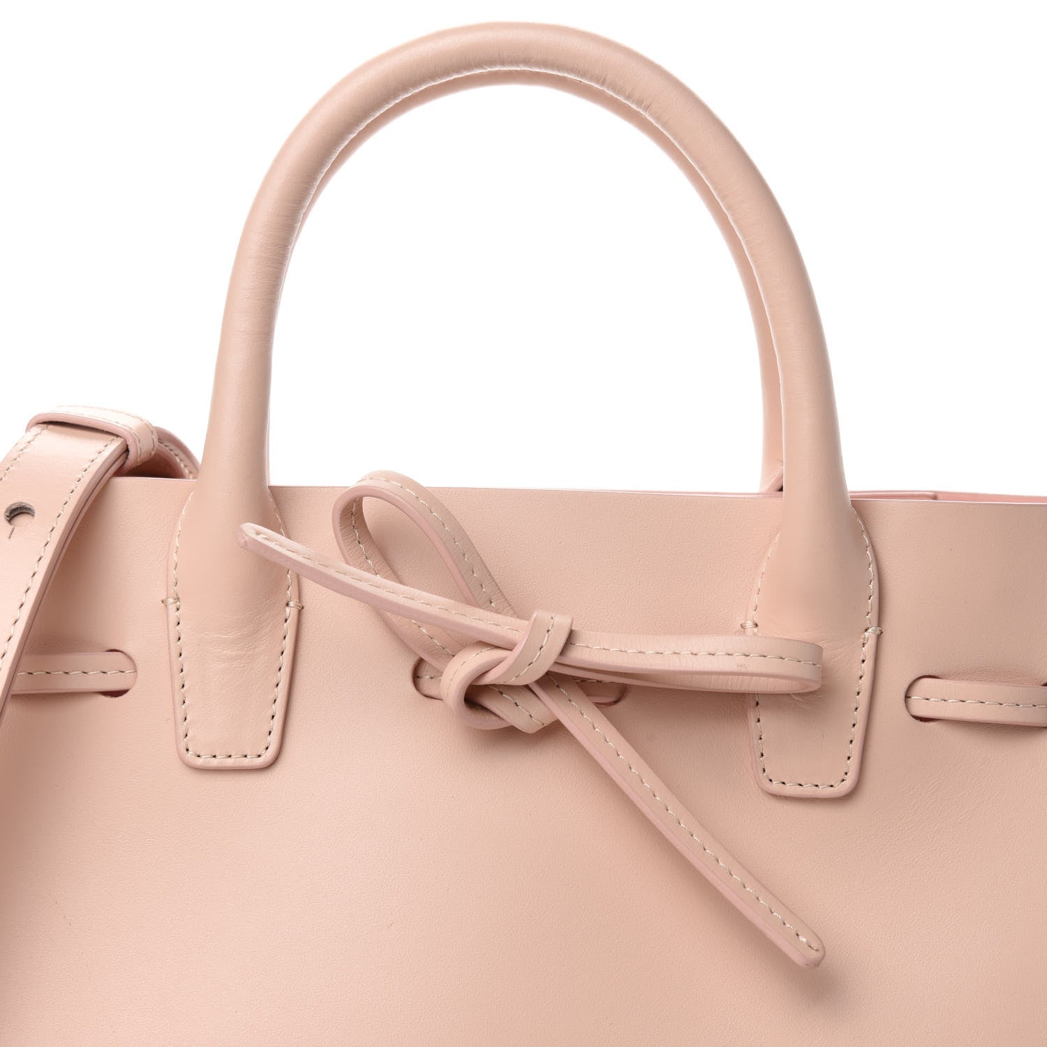 Mansur Gavriel Calfskin Mini Sun Bag Rosa 9 of 9