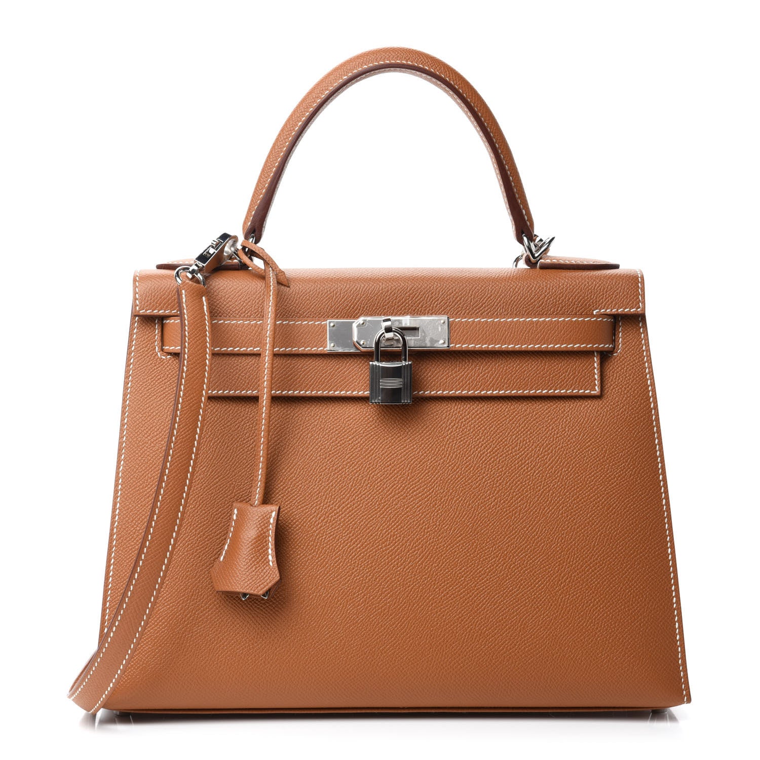 Hermes Epsom Kelly Sellier 28 Gold 1 of 10