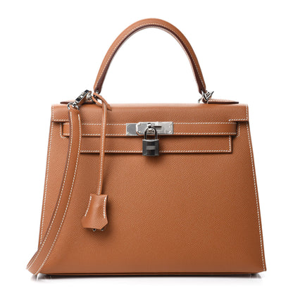 Hermes Epsom Kelly Sellier 28 Gold 1 of 10