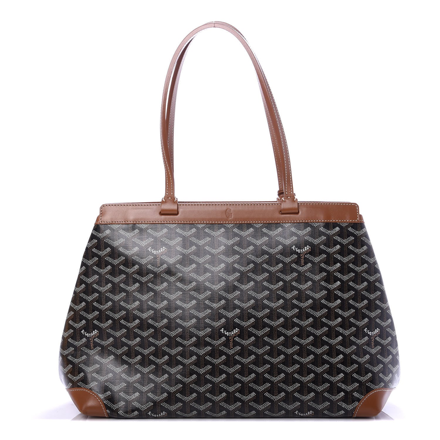 Goyard Goyardine Bellechasse PM Black Gold 1 of 10