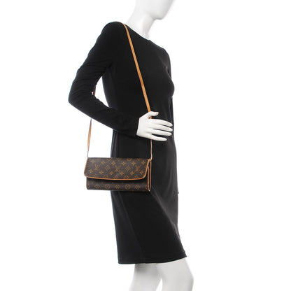 Louis Vuitton Monogram Pochette Twin GM 2 of 12