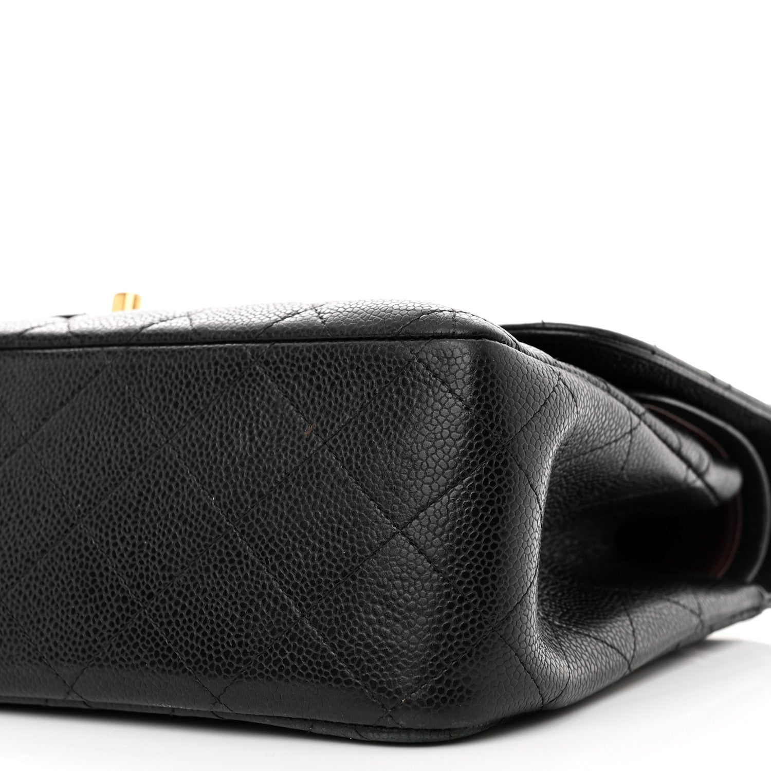 Chanel Caviar Quilted Jumbo Double Flap Black 10 of 13