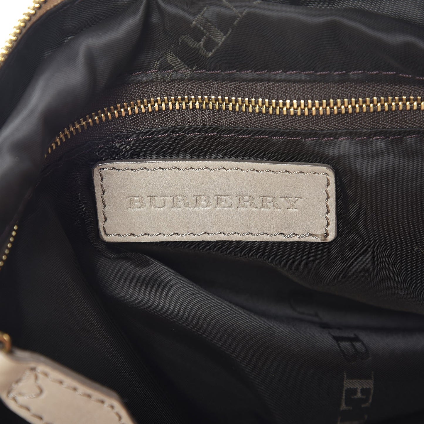 Calfskin Heart Studded Satchel Beige