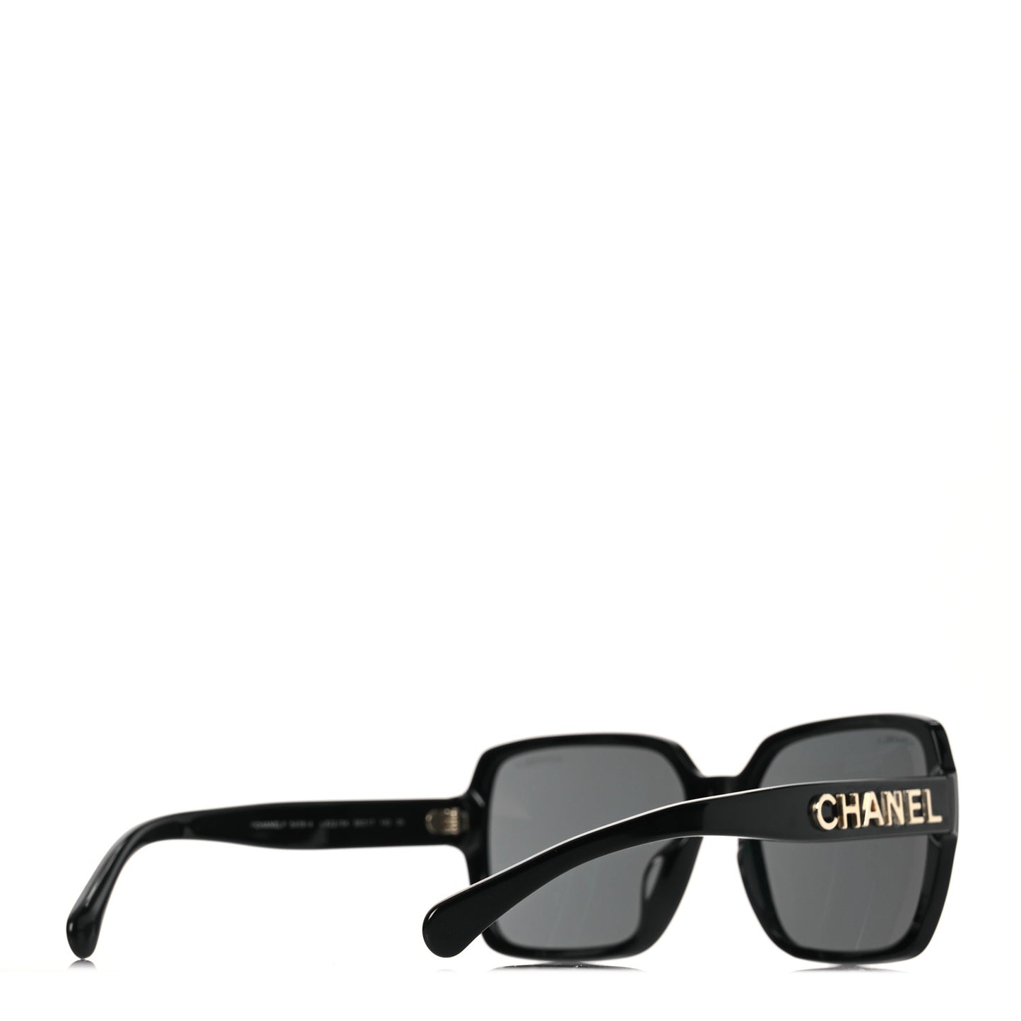 Acetate Square Sunglasses 5408-A Black