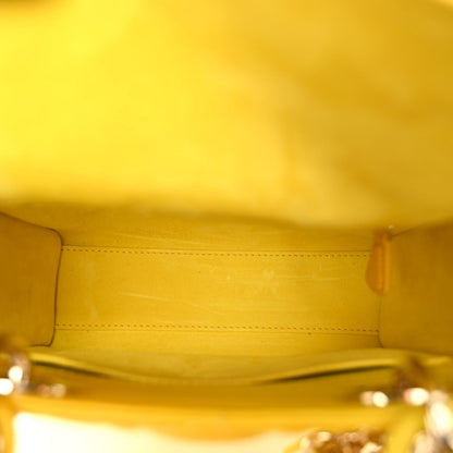Christian Dior Lambskin Cannage Gradient Small My ABCDior Lady Dior Yellow 5 of 9