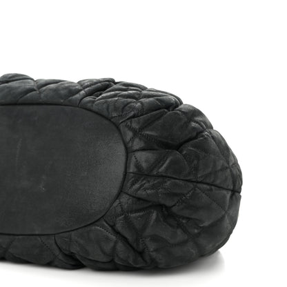 Chanel Iridescent Calfskin Quilted Large In The Mix Tote Black 10 of 10