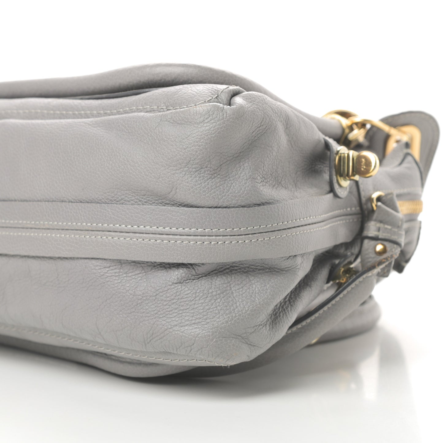 Calfskin Medium Paraty Cashmere Grey