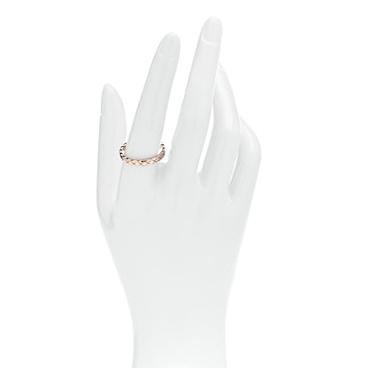 Chanel 18K Beige Gold Mini Coco Crush Ring 60 9 2 of 5