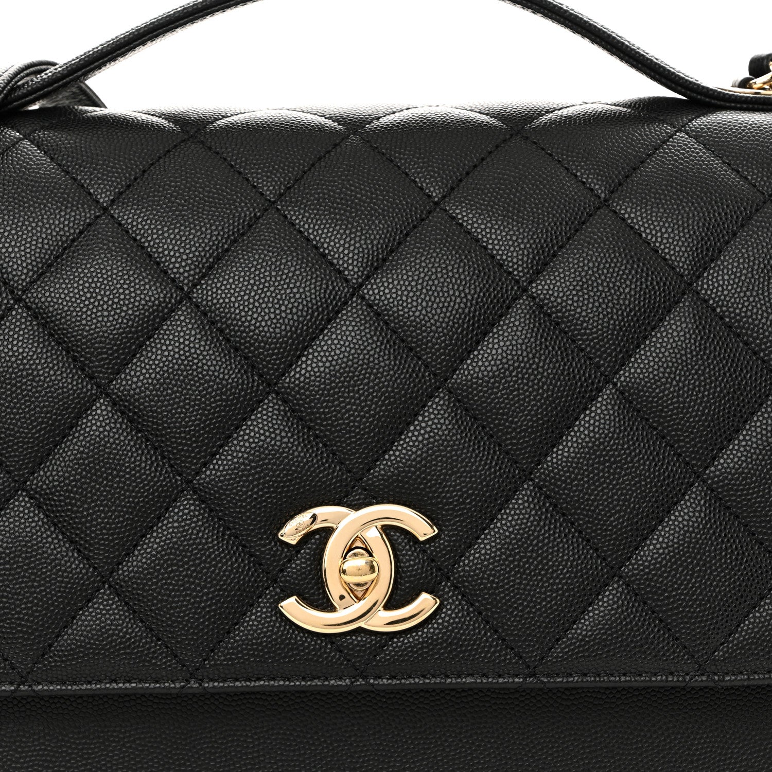 Chanel Caviar Quilted Large Business Affinity Flap Black 9 of 14