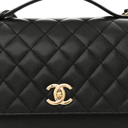 Chanel Caviar Quilted Large Business Affinity Flap Black 9 of 14