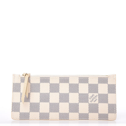 Louis Vuitton Damier Azur Josephine Wallet Zippered Insert 1 of 6
