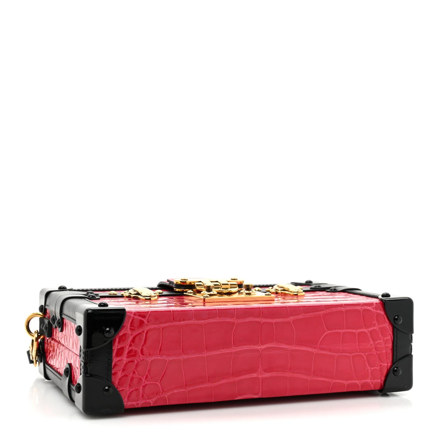 Crocodile Petite Malle Rubis