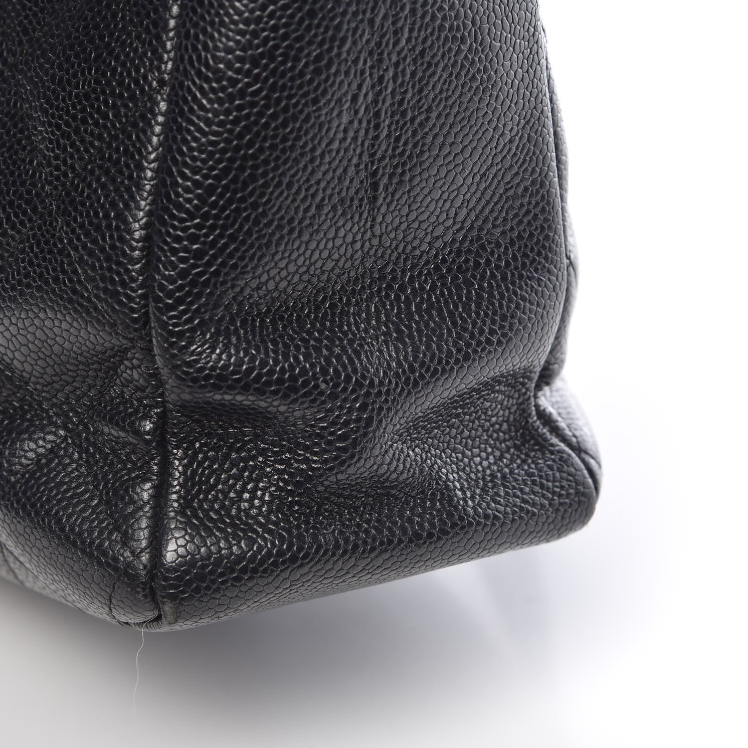 Chanel Caviar Quilted Petit Shopping Tote PST Black 13 of 14