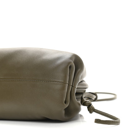 Bottega Veneta Butter Calfskin The Mini Pouch Kaki Fondente 10 of 11